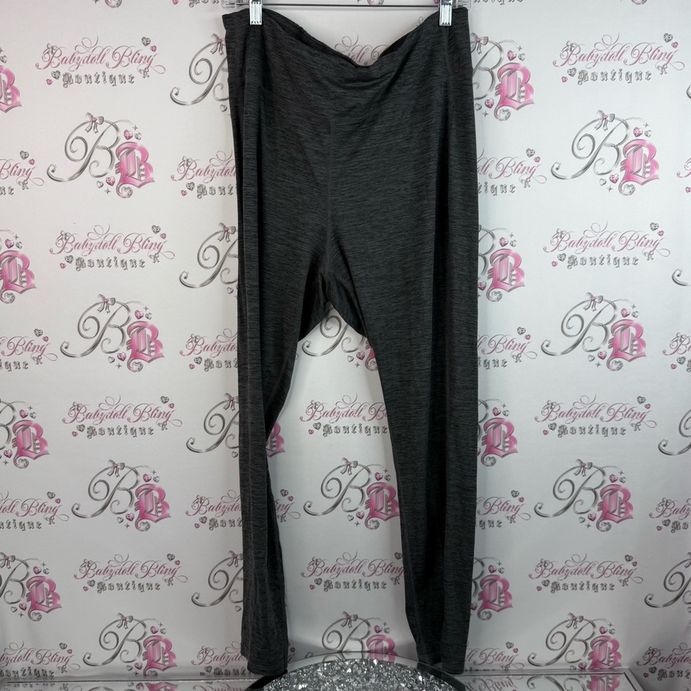 Joe Fresh leggings tights stretchy dark grey black Charcoal Stretch Leggings